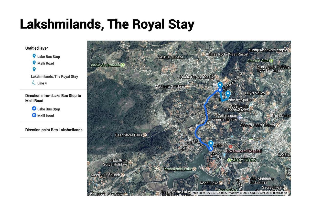 Lakshmi Lands - The Royal Stay Кодайканал Екстер'єр фото